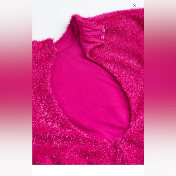 H&M Hot Pink Oversized Tunic - Picture 9 of 10